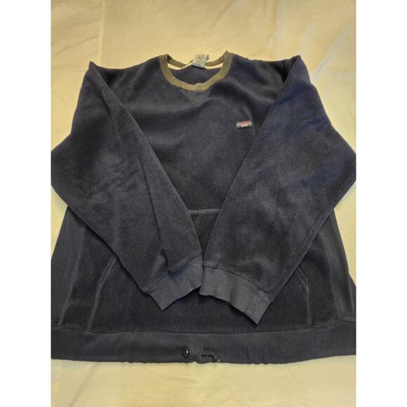 Tommy Jeans Men's Fleece Crewneck Sweatshirt Size Xl Navy Blue - Picture 1 of 8
